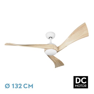 Janubi Ventilador 132 CM Blanco Haya