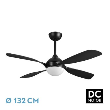 Ventilador Livorno Dc Negro