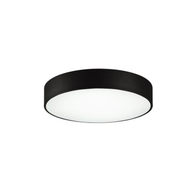 Plafón led 40 cm barato negro