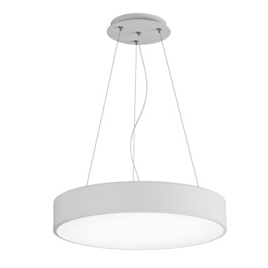 Lámpara led suspendida 60 cm blanca