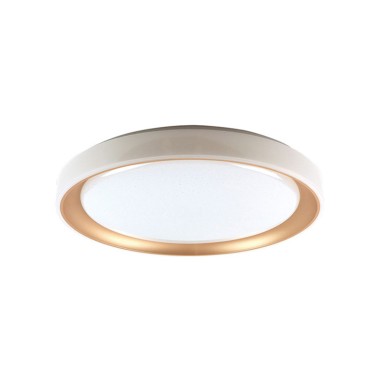 Plafón blanco oro 48W led