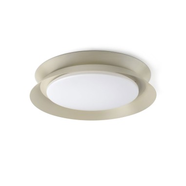 Plafón led gris 2700K