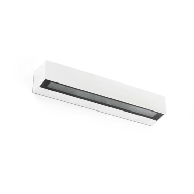 Aplique exterior barredor 2 lados blanco