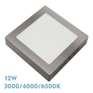 Oferta Downlight Led Níquel 12W