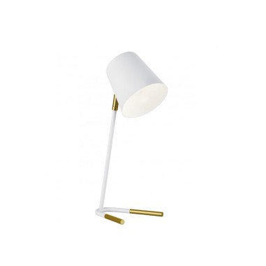 Lampara sobremesa flexo blanco Dimas
